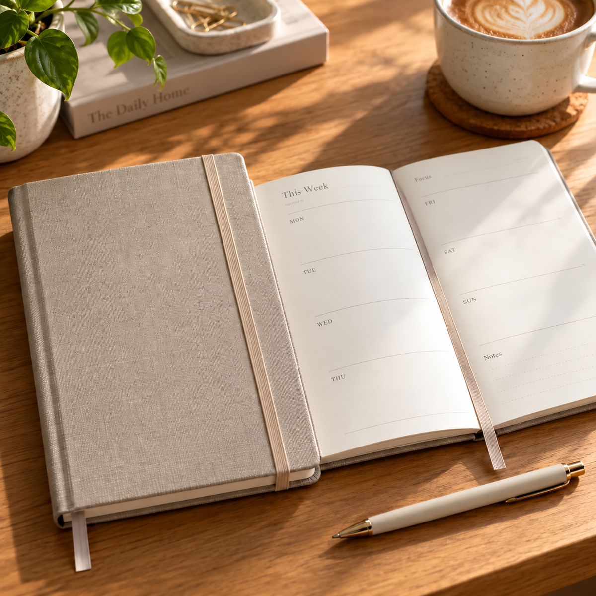 Detarbul™ DayFrame Undated Planner