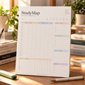 Detarbul™ StudyMap Revision Planner Pad